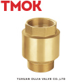 full brass nickle plated swing female thread check valves